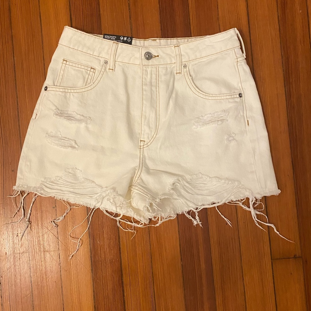 Mom Shorts High Waisted US Size 6